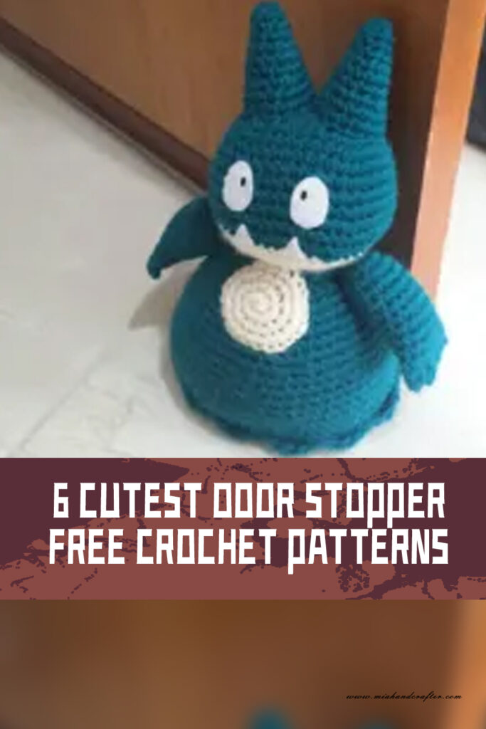 6 Cutest Door Stopper FREE Crochet Patterns