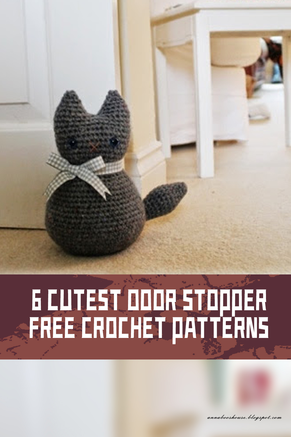 6 Cutest Door Stopper FREE Crochet Patterns