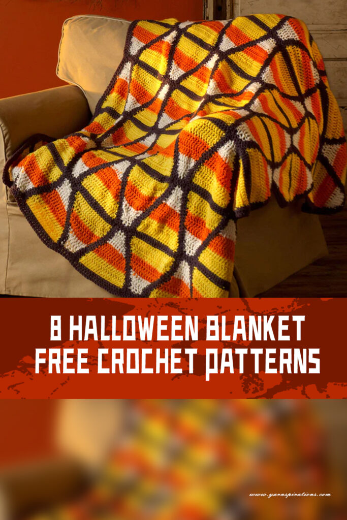 8 Distinct Halloween Blanket FREE Crochet Patterns
