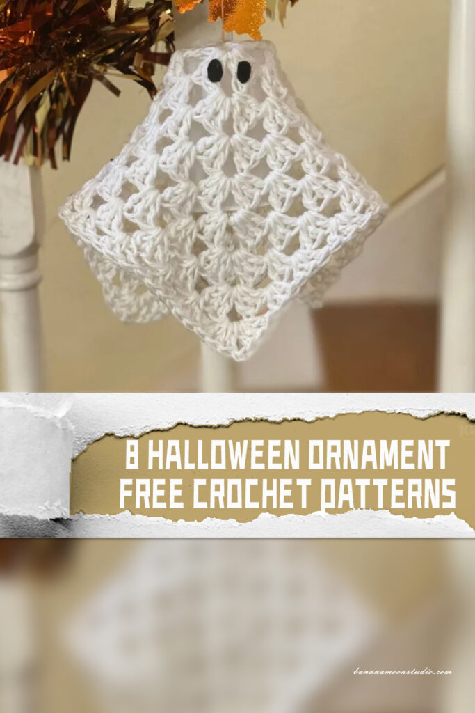 8 FREE Halloween Ornament Crochet Patterns