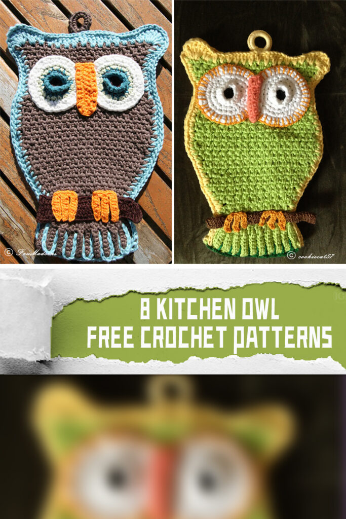  8 Kitchen Owl FREE Crochet Patterns