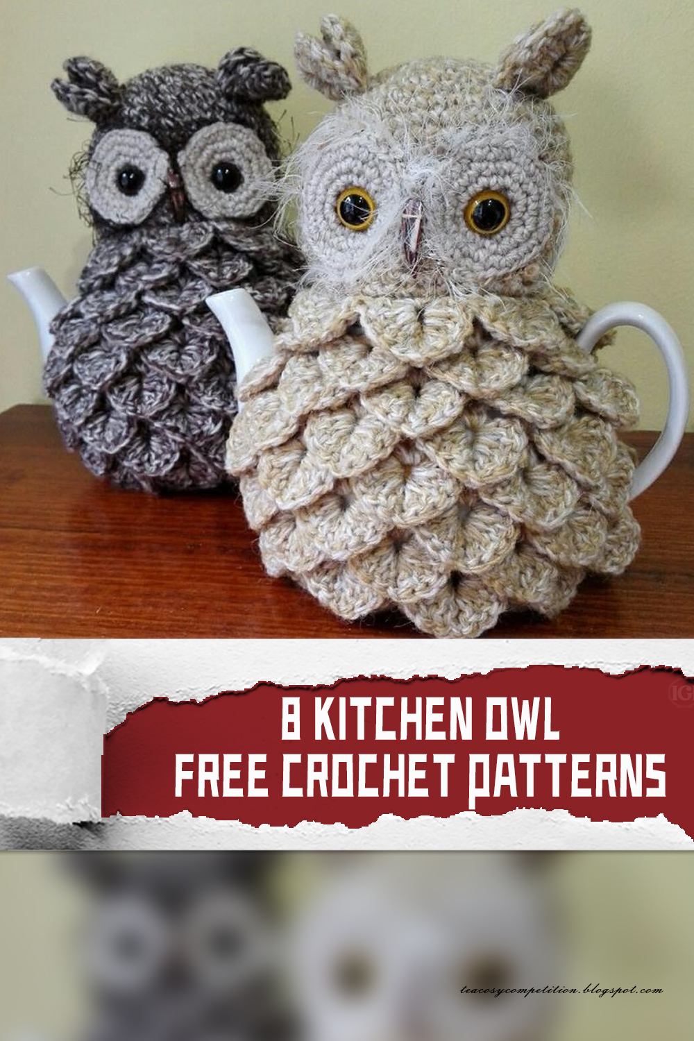 8 Kitchen Owl FREE Crochet Patterns