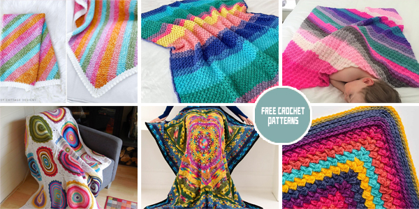 9 Mandala Blanket Crochet Patterns - FREE