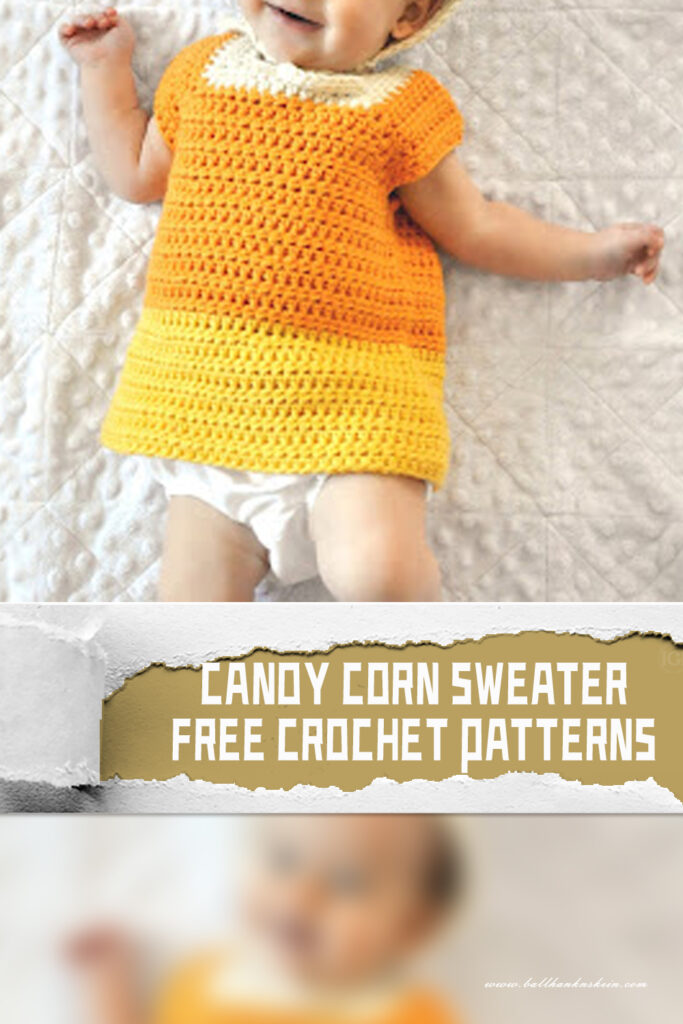 FREE Candy Corn Crochet Costume pattern