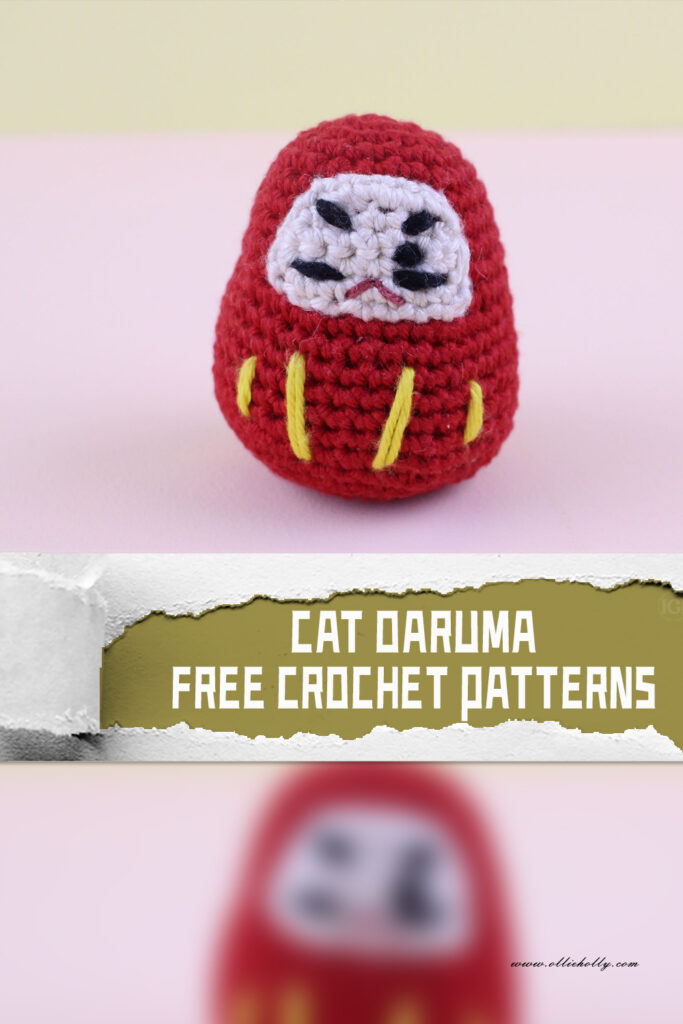 FREE Cat Daruma Crochet Patterns