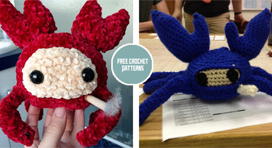 FREE Spy Crab Crochet Patterns