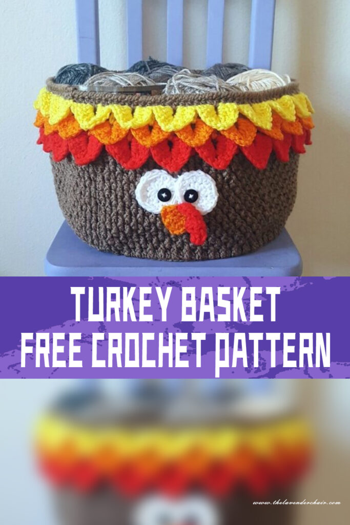 FREE Turkey Basket Crochet Pattern