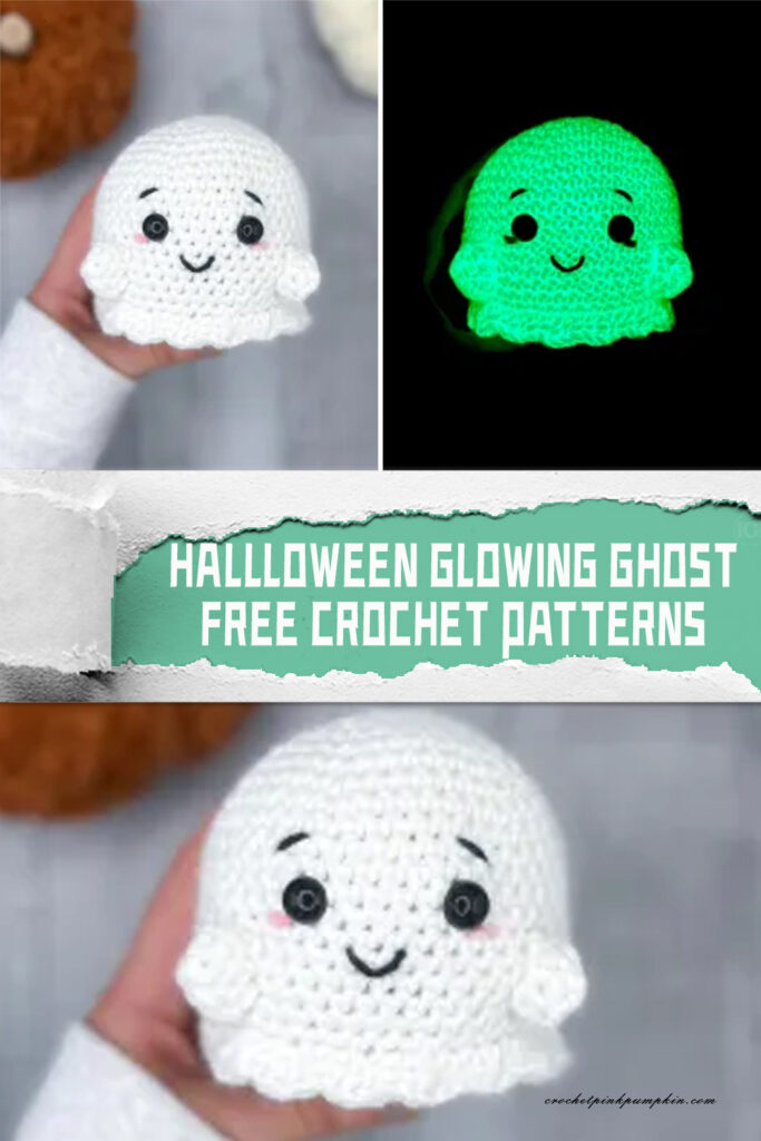 Hallloween Glowing Ghost Crochet Patterns - FREE
