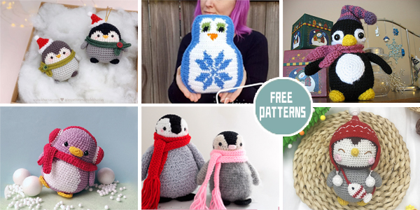 11 Winter Penguin Crochet Patterns – FREE