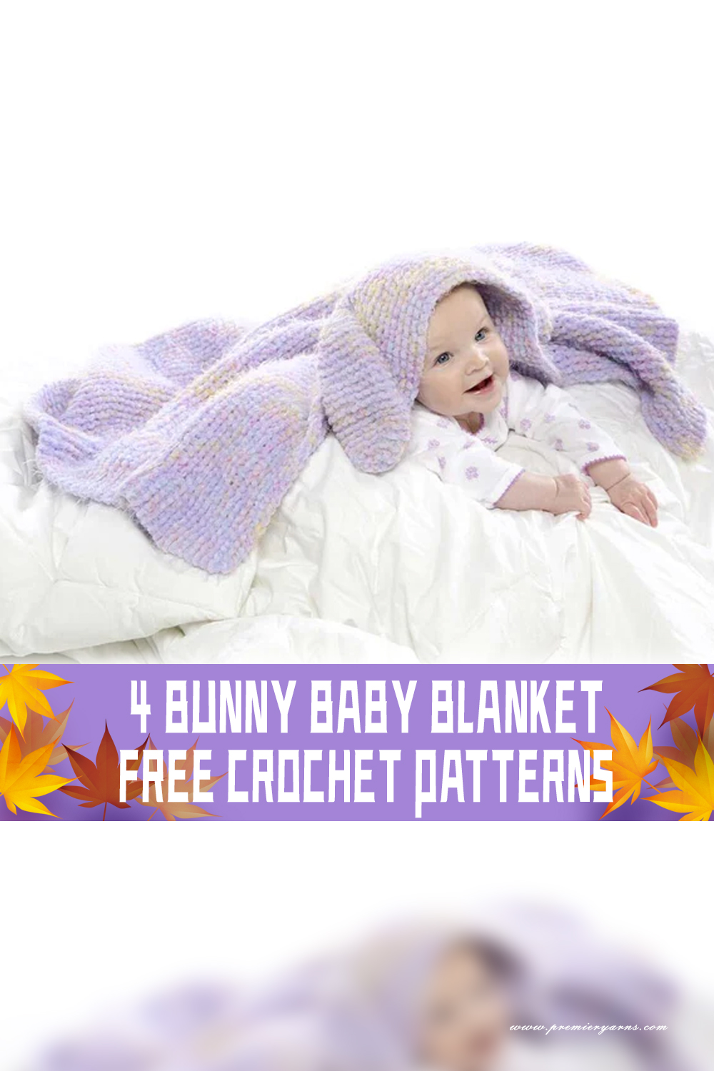 4 Bunny Baby Blanket Crochet Patterns FREE