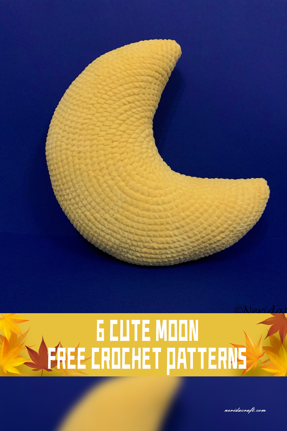 6 Cute Moon FREE Crochet Patterns - iGOODideas.com