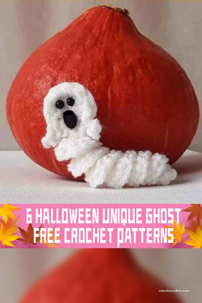 6 Halloween Unique Ghost Crochet Patterns -  FREE