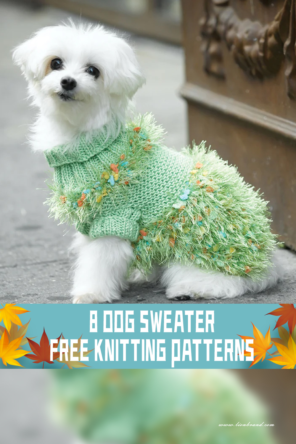 8 Dog Sweater Knitting Patterns FREE