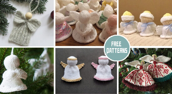 9 Christmas Angel Knitting Patterns - FREE