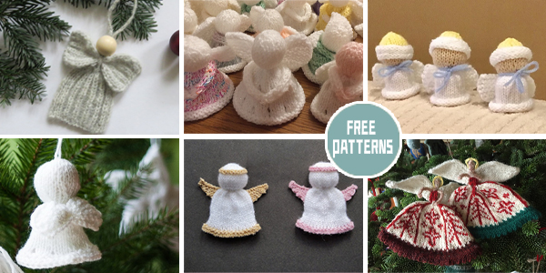 9 Christmas Angel Knitting Patterns - FREE