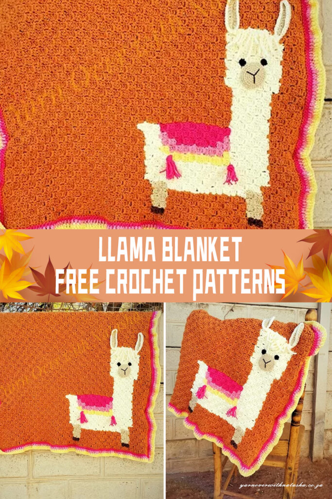 FREE Llama Blanket Crochet Patterns