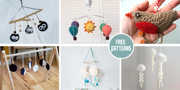 10 Baby Adorable Mobile FREE Crochet Patterns