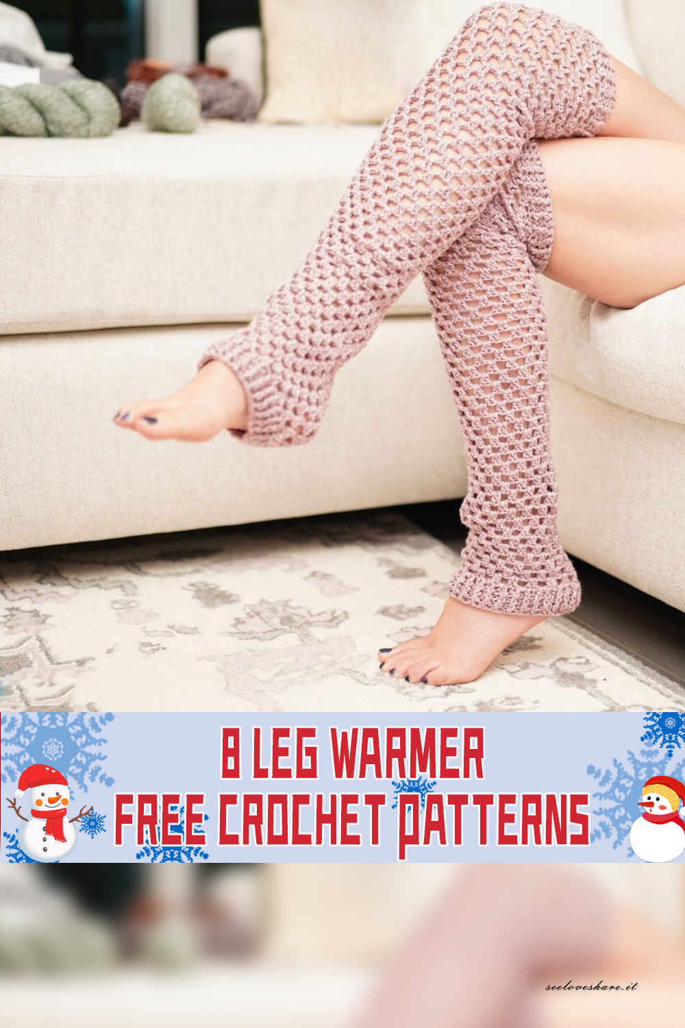 8 Leg Warmer Crochet Patterns FREE