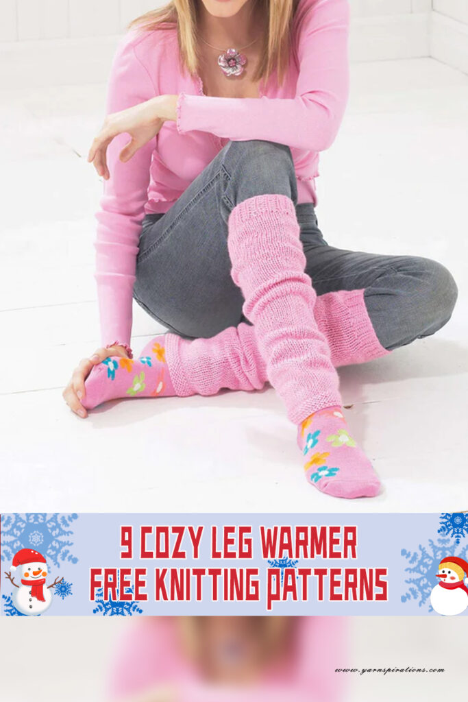 9 Cozy Leg Warmer Knitting Patterns -  FREE