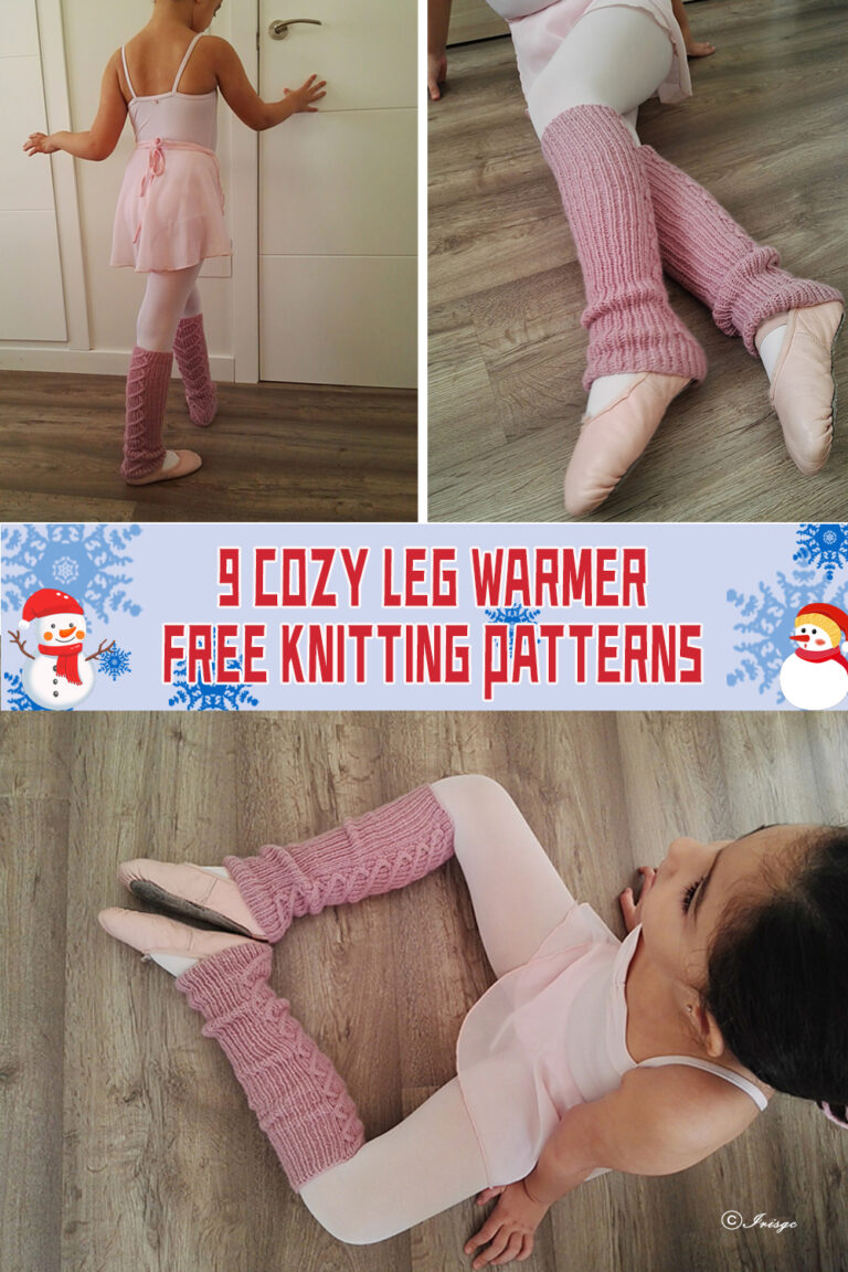 9 Cozy Leg Warmer Knitting Patterns FREE