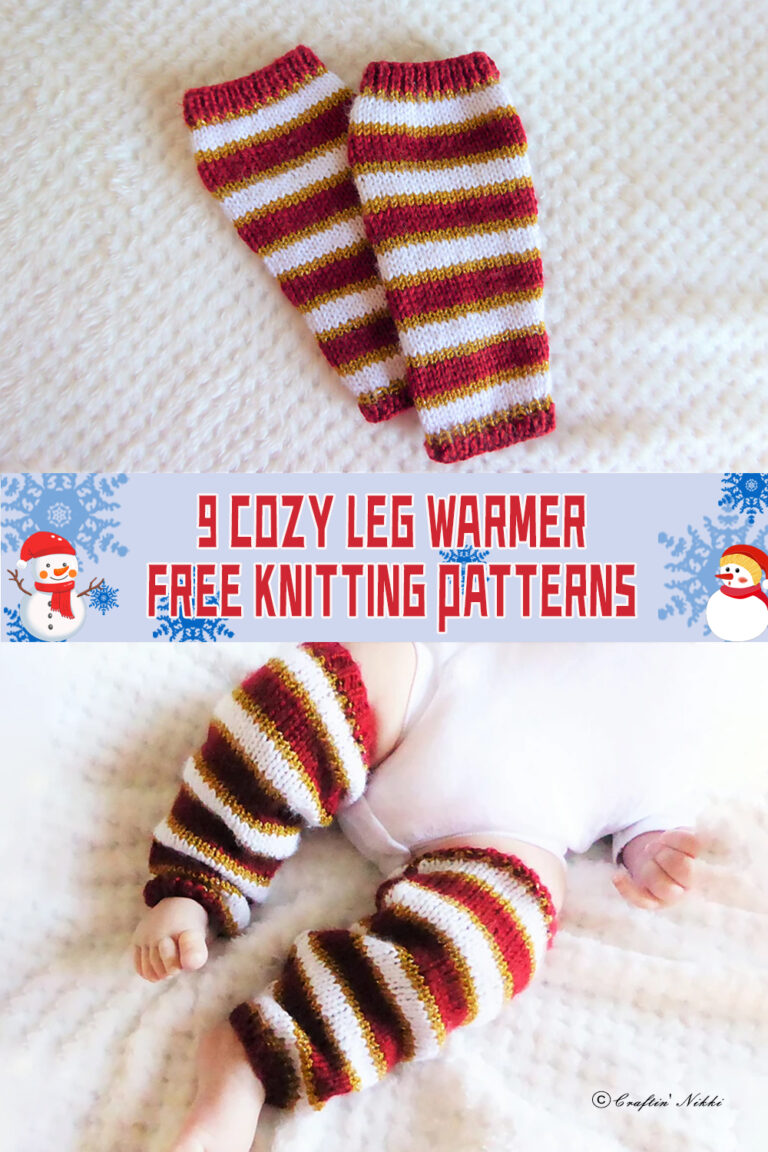 9 Cozy Leg Warmer Knitting Patterns FREE