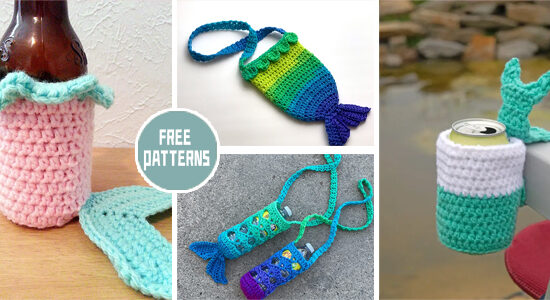6 Mermaid Tail Cozy Crochet Patterns - FREE
