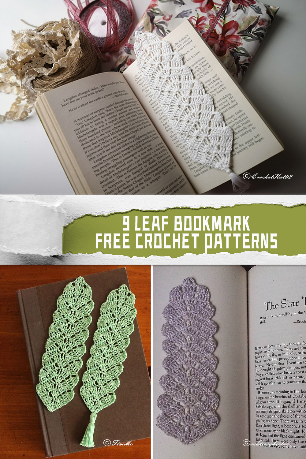 FREE Leaf Bookmark Crochet Patterns Find Your Perfect Style