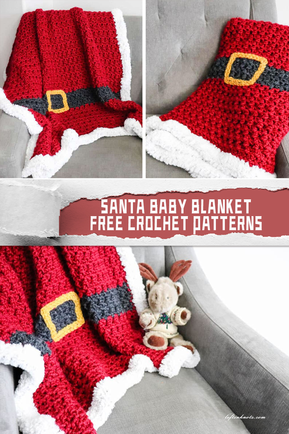 FREE Santa Baby Blanket Crochet Patterns