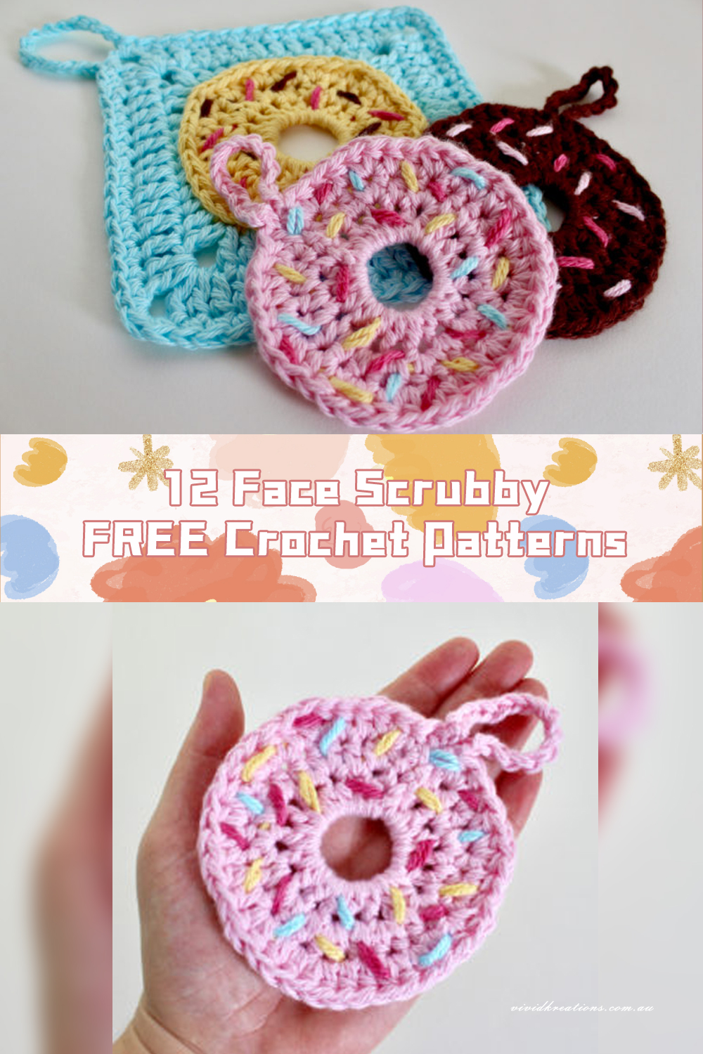 Discovering Diversity: Exploring 12 Face Scrubby Crochet Patterns - iGOODideas.com