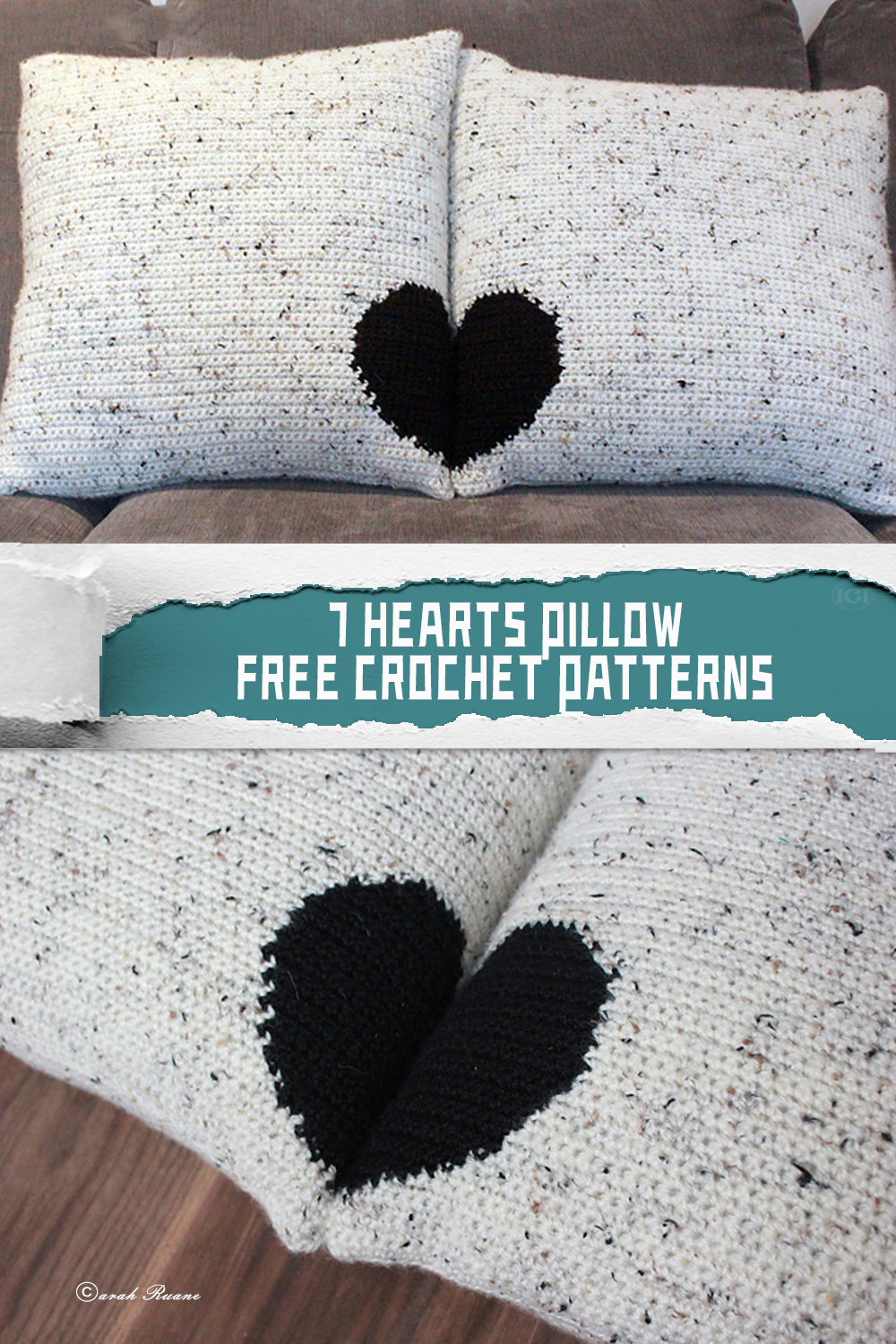 7 Free Hearts Pillow Crochet Patterns You Can’t Miss