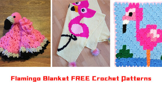 Flamingo Blanket Crochet Patterns - FREE