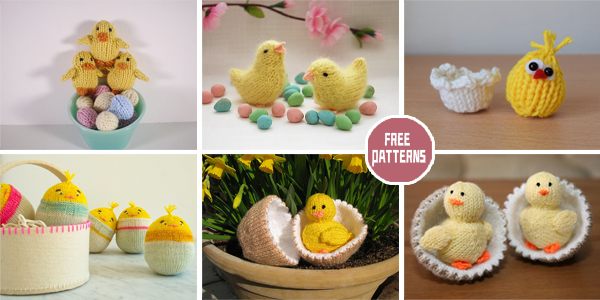 8 Adorable Chick Knitting Patterns - FREE