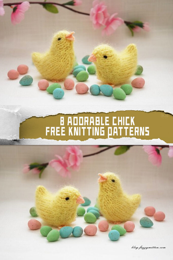 8 Adorable Chick Knitting Patterns - FREE