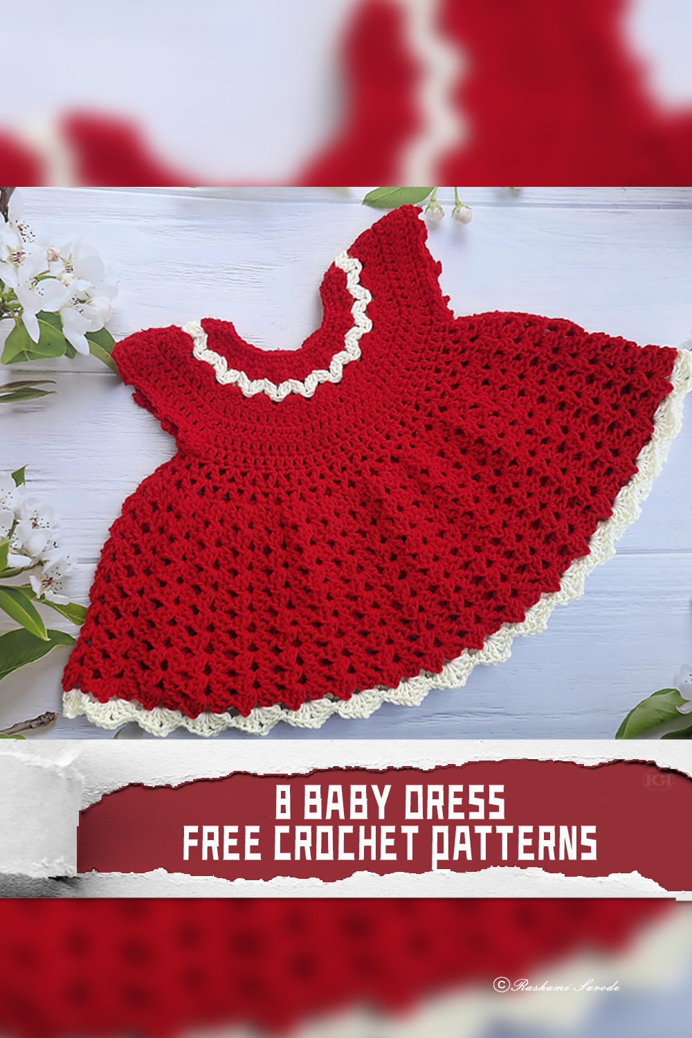 8 Baby Dress Crochet Patterns - FREE - iGOODideas.com