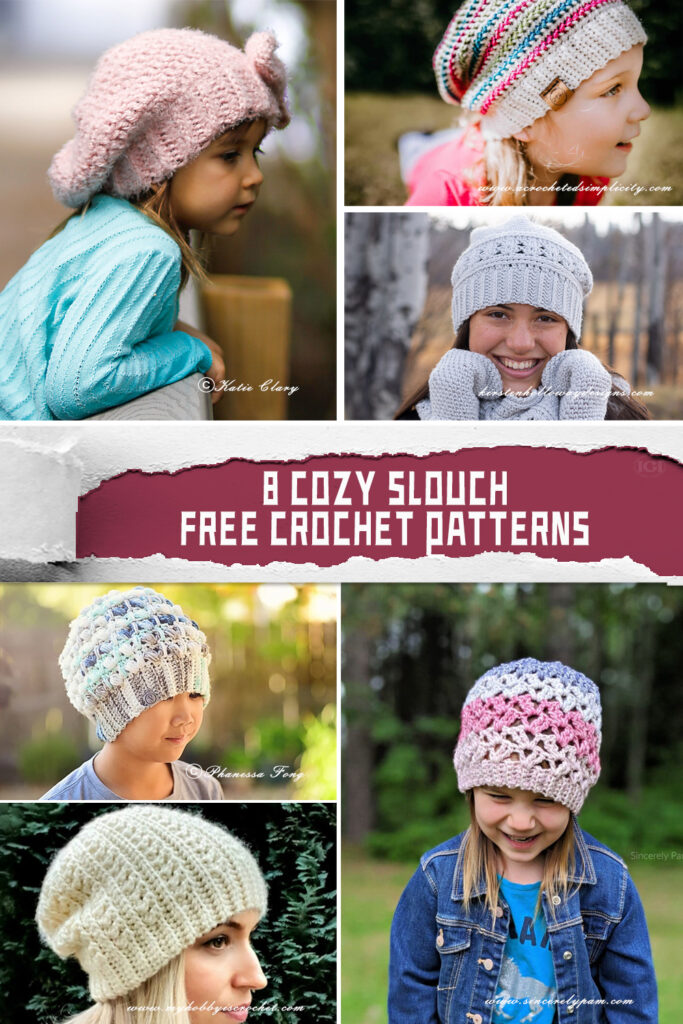 8 Cozy Slouch Crochet Patterns – FREE