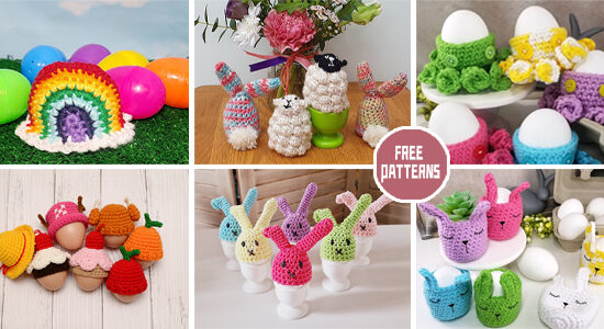 8 Egg Cozy Crochet Patterns - FREE