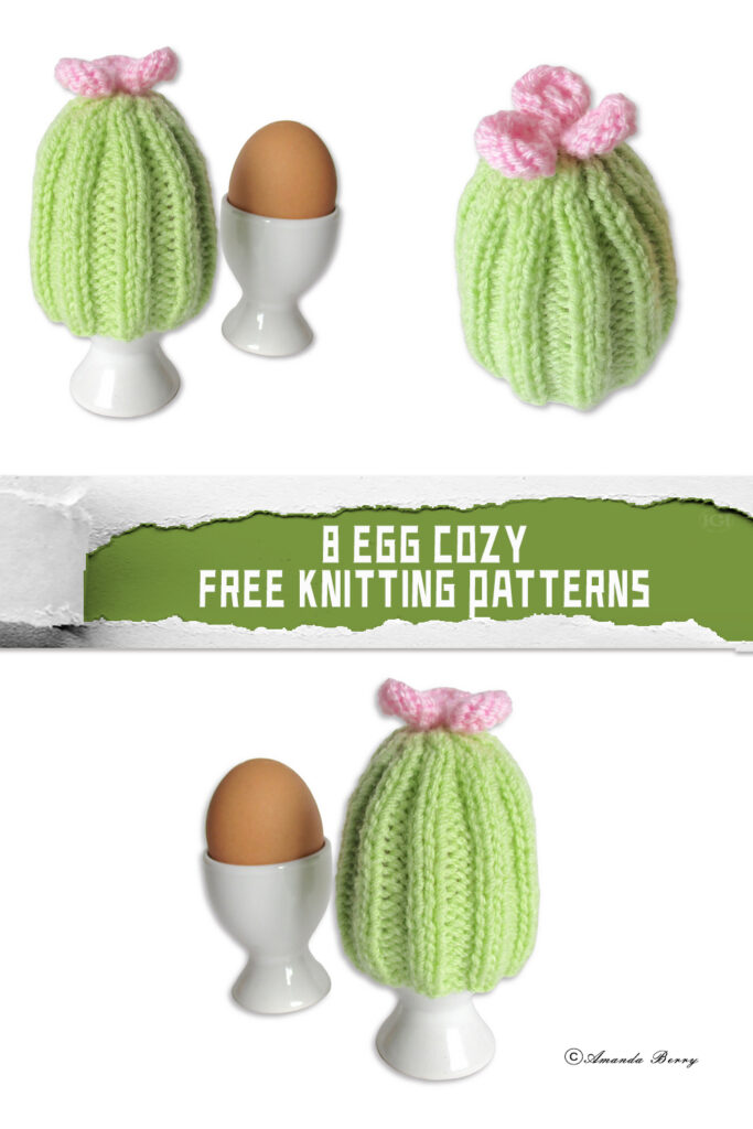 8 Egg Cozy Knitting Patterns - FREE