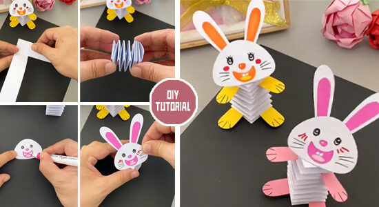 DIY Easter Bouncing Rabbit Tutorial