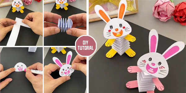 DIY Easter Bouncing Rabbit Tutorial