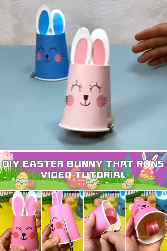  DIY Easter Bunny that Runs 