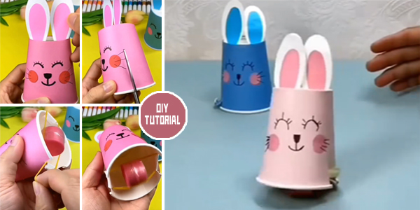 DIY Easter Bunny that Runs (Video Tutorial)
