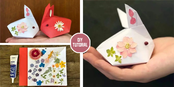 DIY Easter Origami Bunny Tutorial