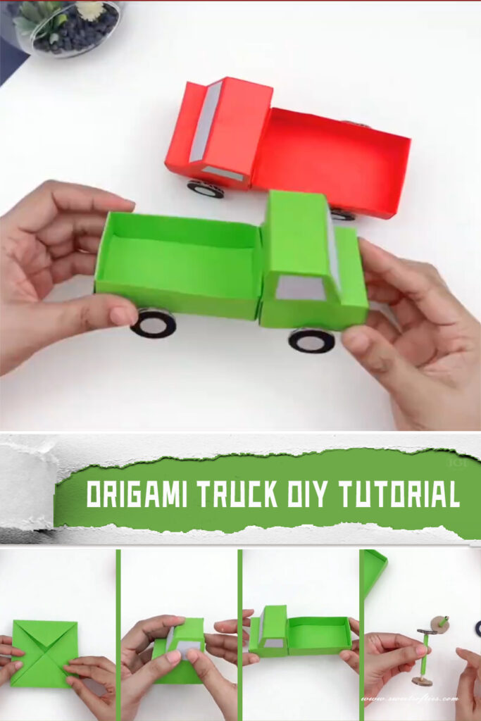 DIY Origami Truck Tutorial