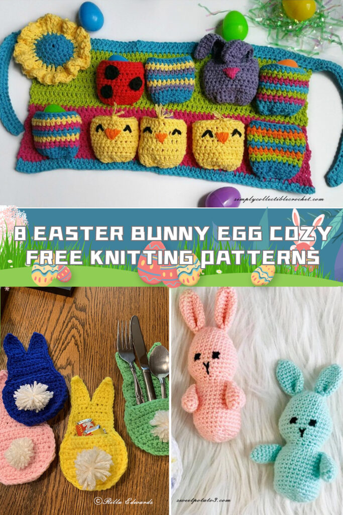 Easter Animal Pocket Crochet Patterns - FREE