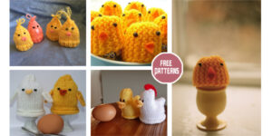 Easter Chick Egg Cosy Knitting Patterns – FREE