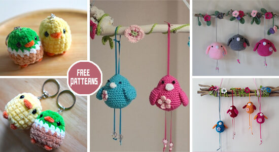 FREE Adorable Baby Bird Crochet Patterns