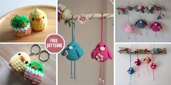 FREE Adorable Baby Bird Crochet Patterns