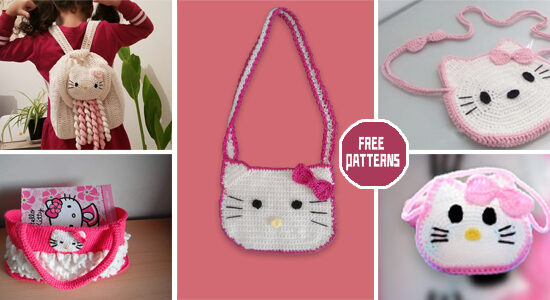 6 Hello Kitty Bag Crochet Patterns – FREE