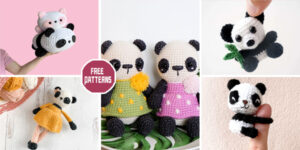 7 Cutest Panda Amigurumi Crochet Patterns - FREE