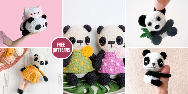 7 Cutest Panda Amigurumi Crochet Patterns – FREE